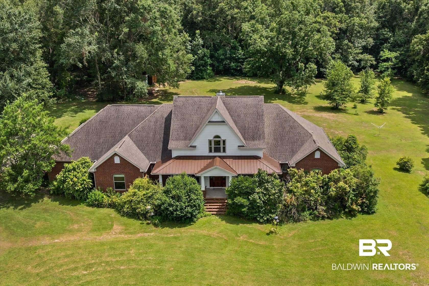 8.77 Acres of Land with Home for Sale in Fairhope, Alabama