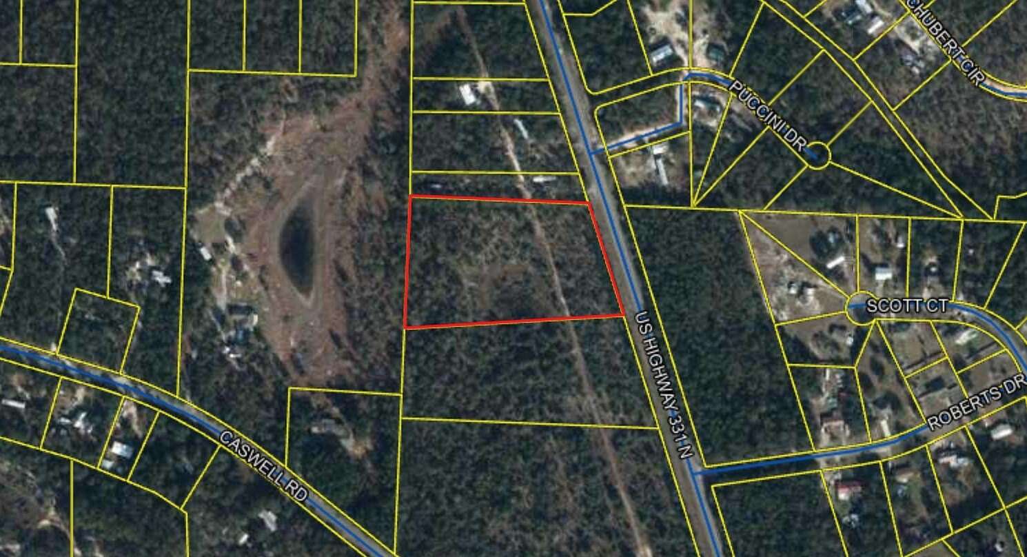 5.16 Acres of Residential Land for Sale in DeFuniak Springs, Florida