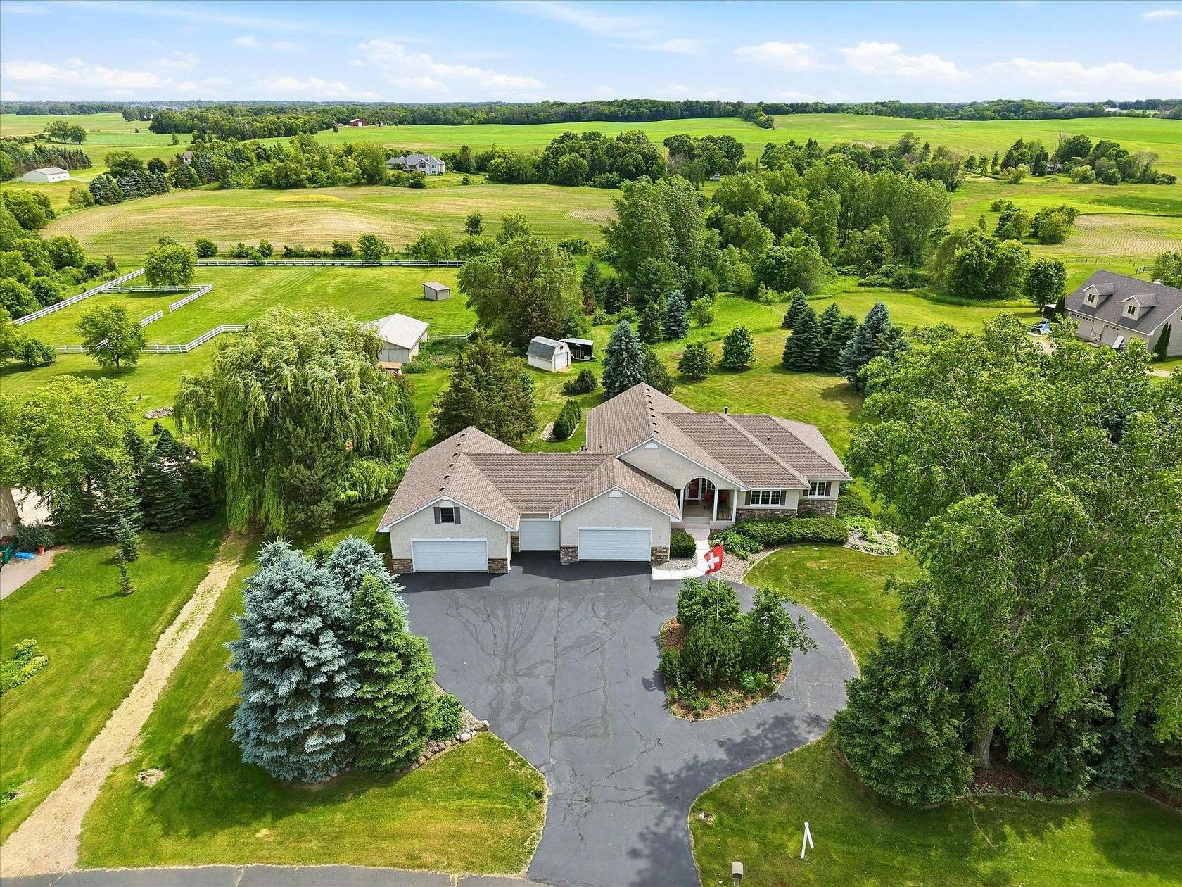 2.57 Acres of Land with Home for Sale in Corcoran, Minnesota