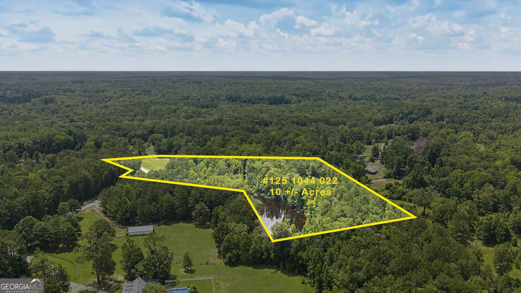 10 Acres of Land for Sale in Senoia, Georgia