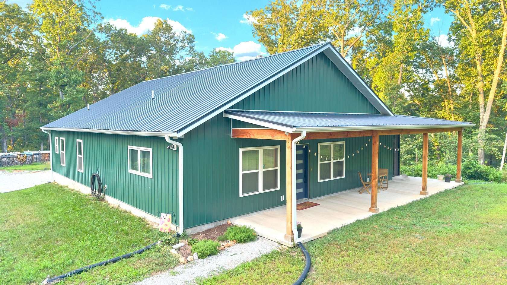 15 Acres of Recreational Land with Home for Sale in Washburn, Missouri