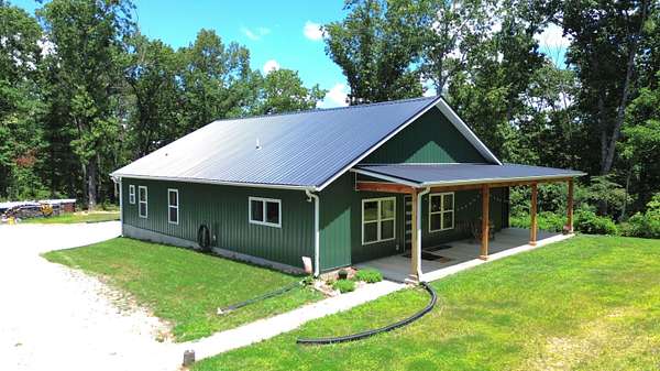 15 Acres of Recreational Land with Home for Sale in Washburn, Missouri