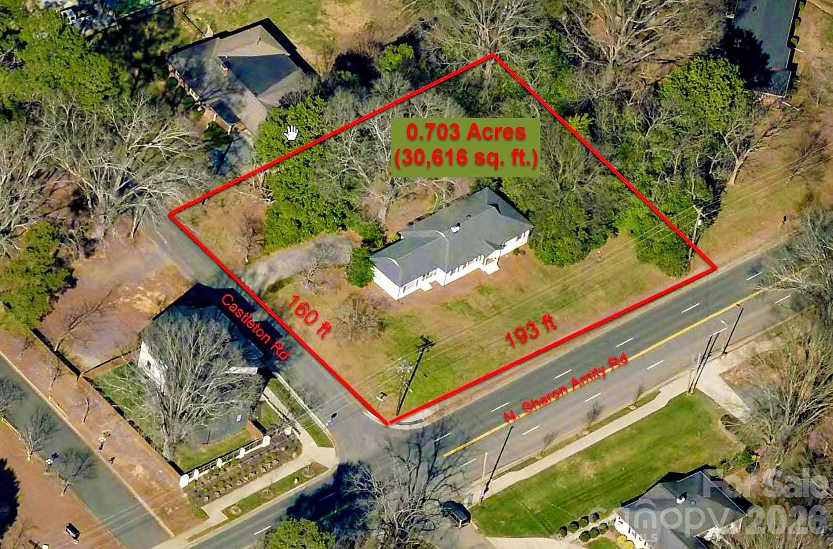0.7 Acres of Residential Land for Sale in Charlotte, North Carolina