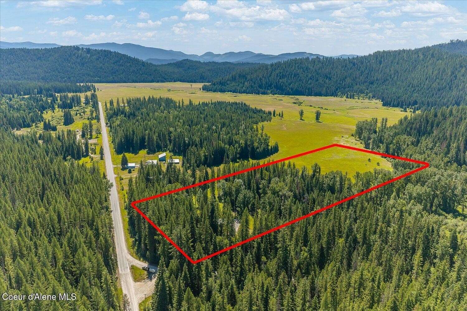 15 Acres of Recreational Land with Home for Sale in Priest River, Idaho