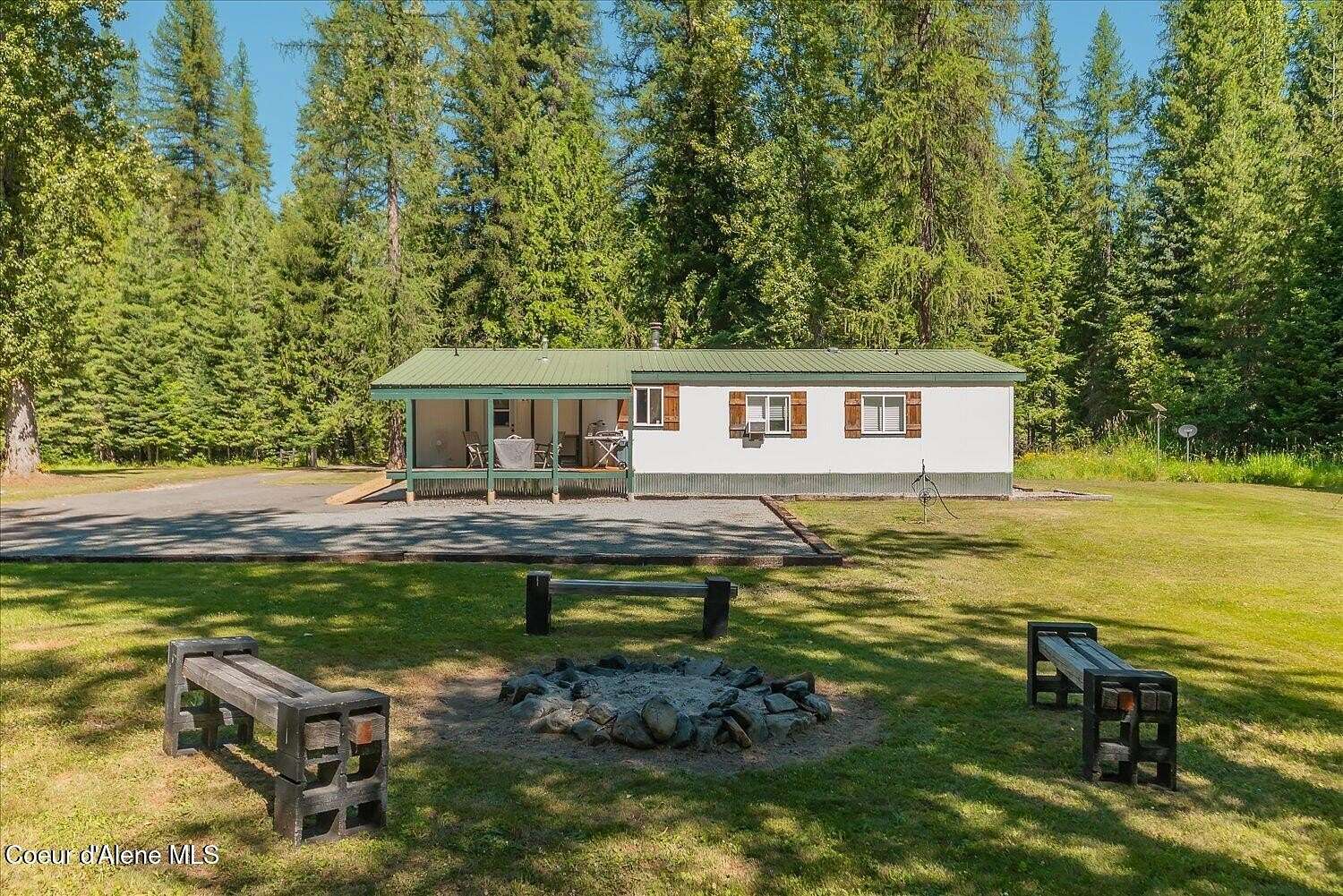 15 Acres of Recreational Land with Home for Sale in Priest River, Idaho