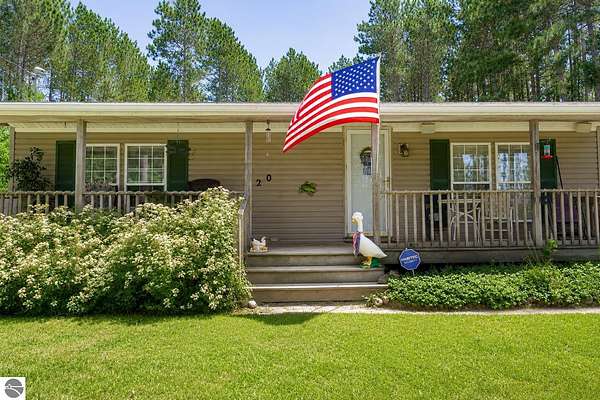 5 Acres of Land with Home for Sale in Kingsley, Michigan