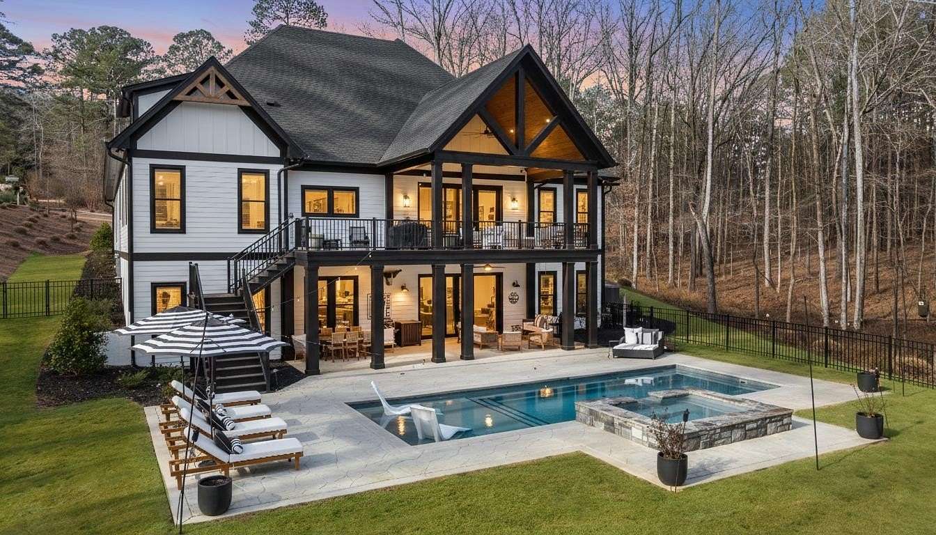 1.59 Acres of Land with Home for Sale in Eatonton, Georgia