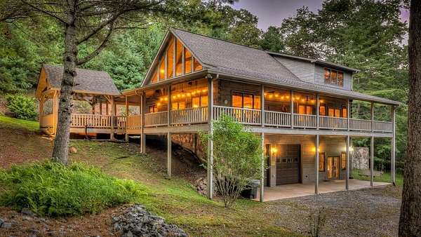 3.52 Acres of Land with Home for Sale in Blue Ridge, Georgia