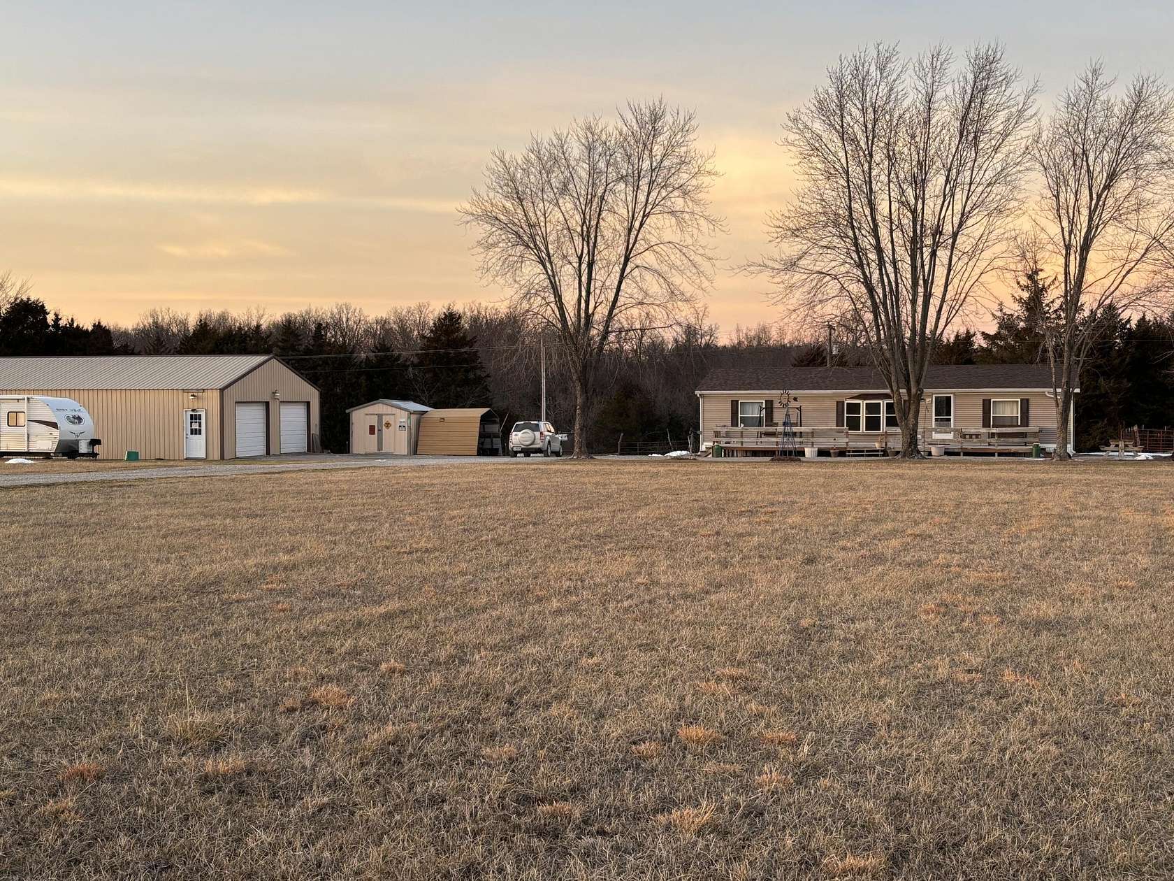 5 Acres of Land with Home for Sale in Conway, Missouri