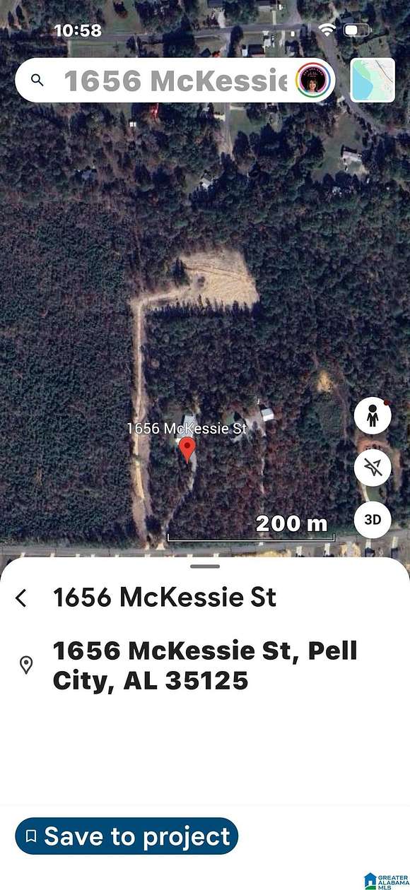 7.6 Acres of Residential Land for Sale in Riverside, Alabama