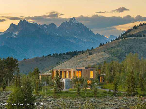 5.39 Acres of Land with Home for Sale in Jackson, Wyoming