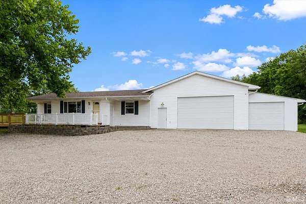 3 Acres of Land with Home for Sale in Spencer, Indiana
