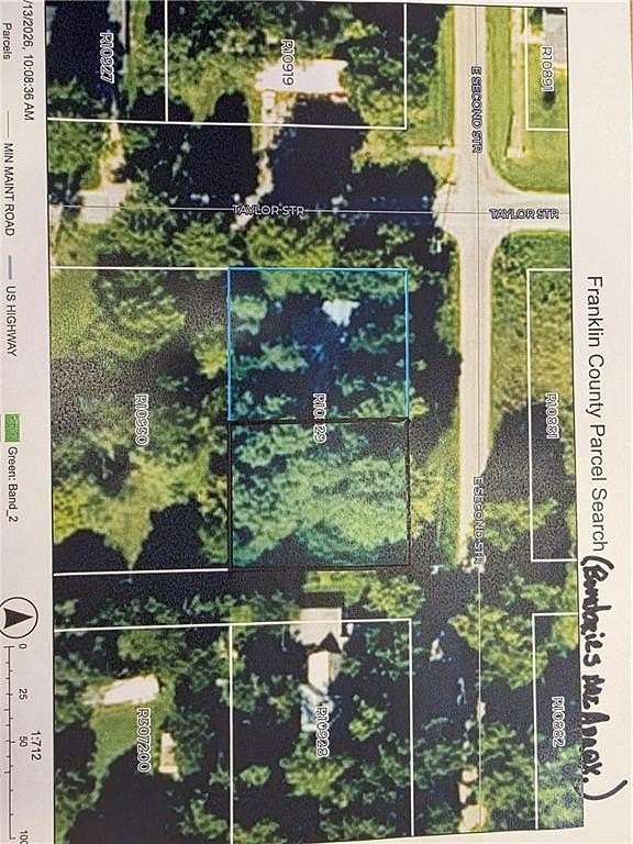 0.19 Acres of Land for Sale in Pomona, Kansas