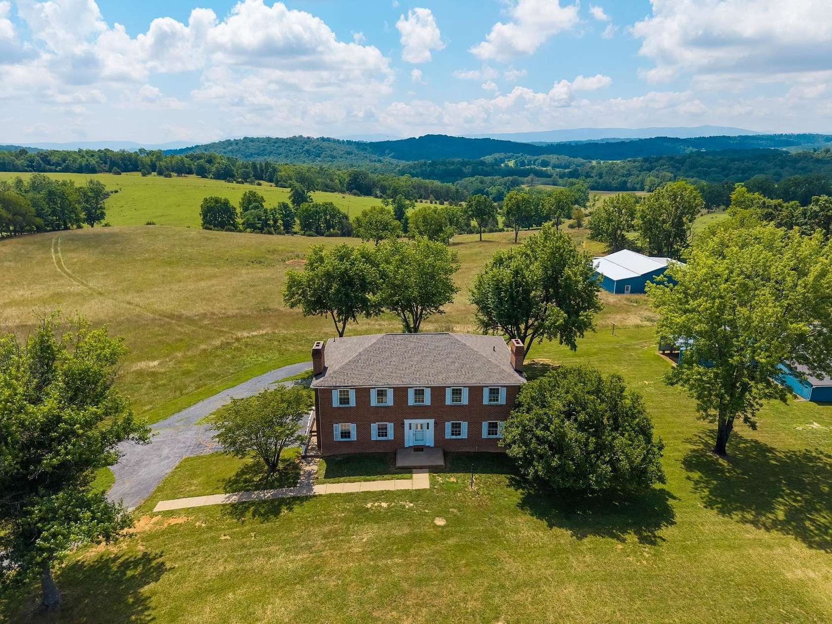 13 Acres of Land with Home for Sale in Staunton, Virginia