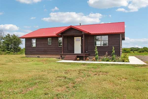 6.84 Acres of Land with Home for Sale in Seminole, Oklahoma