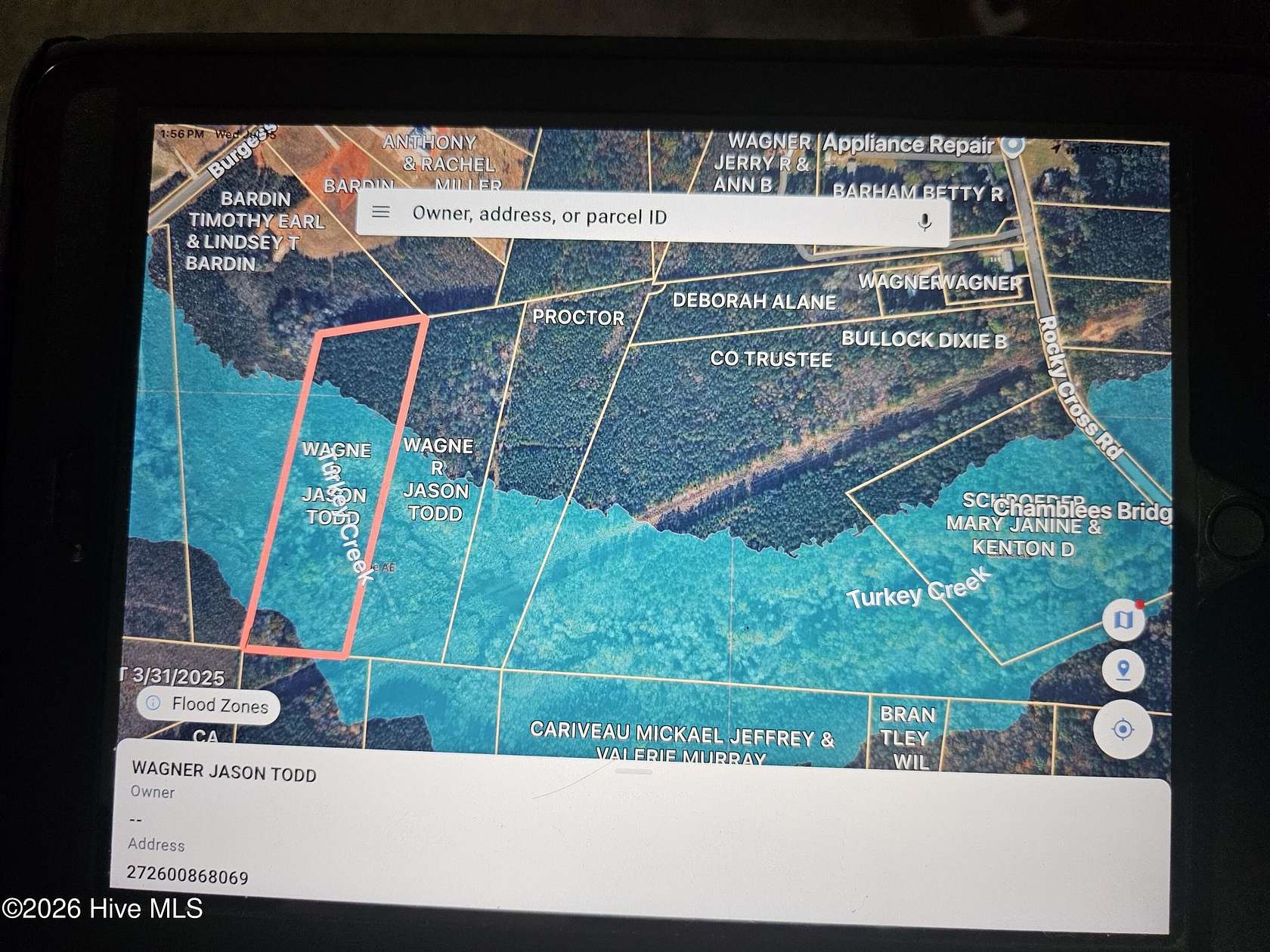 10.8 Acres of Recreational Land for Sale in Middlesex, North Carolina