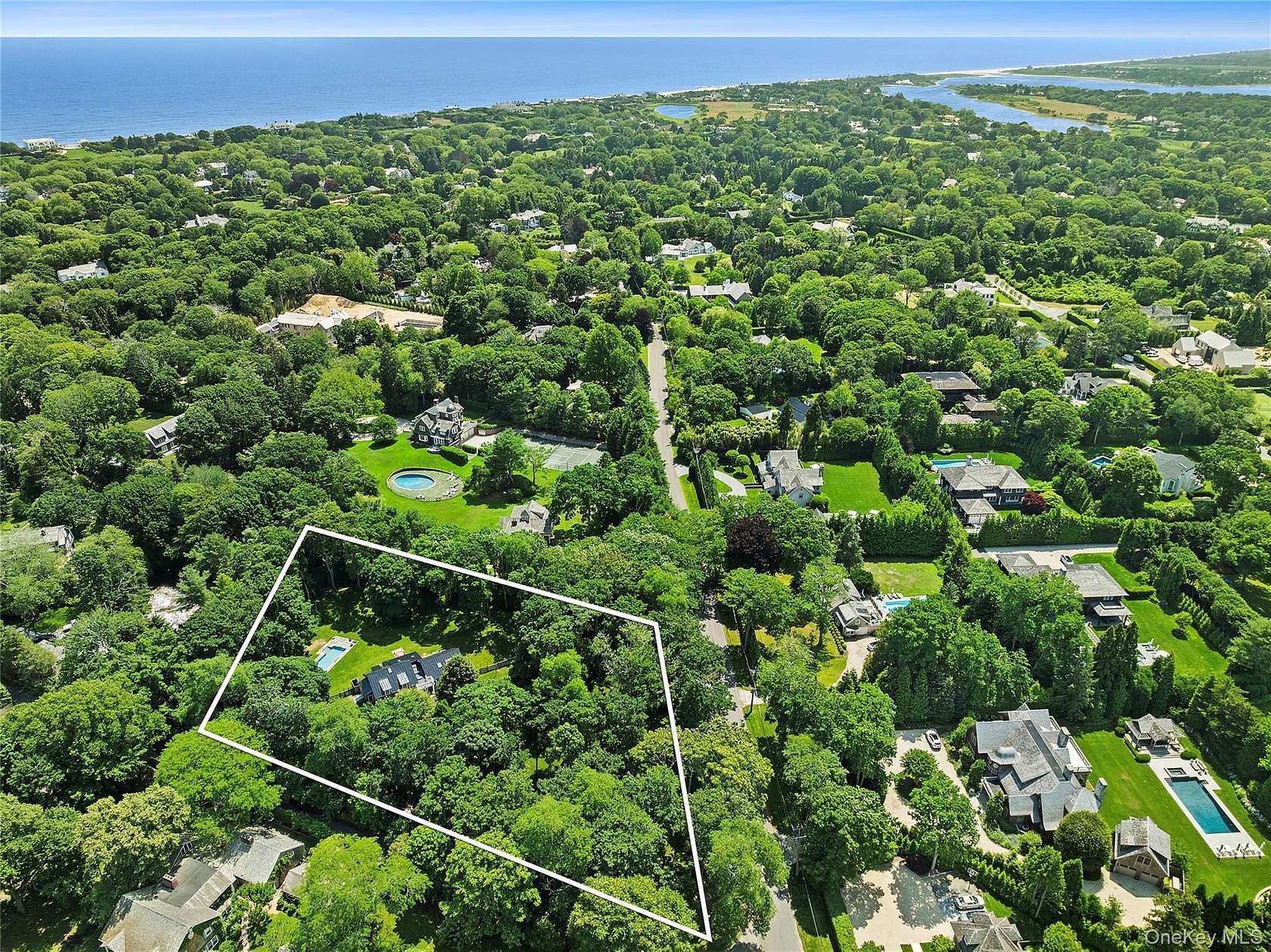 1.5 Acres of Land with Home for Sale in East Hampton, New York