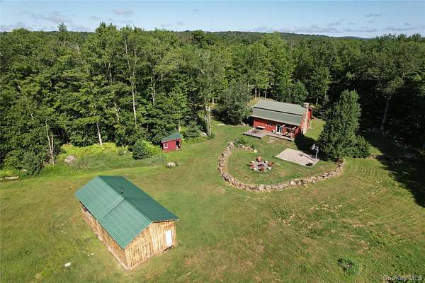 18.4 Acres of Recreational Land with Home for Sale in Mongaup Valley, New York