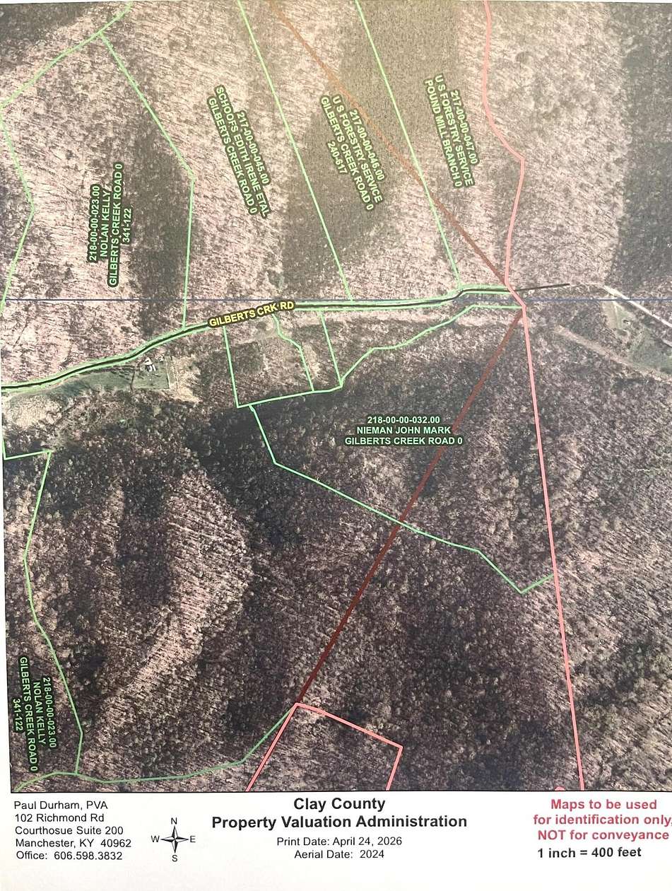 23.5 Acres of Land for Sale in Big Creek, Kentucky