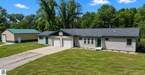6 Acres of Land with Home for Sale in Grayling, Michigan