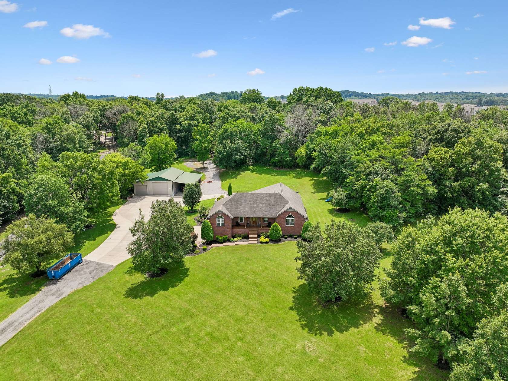 7 Acres of Land with Home for Sale in Lebanon, Tennessee