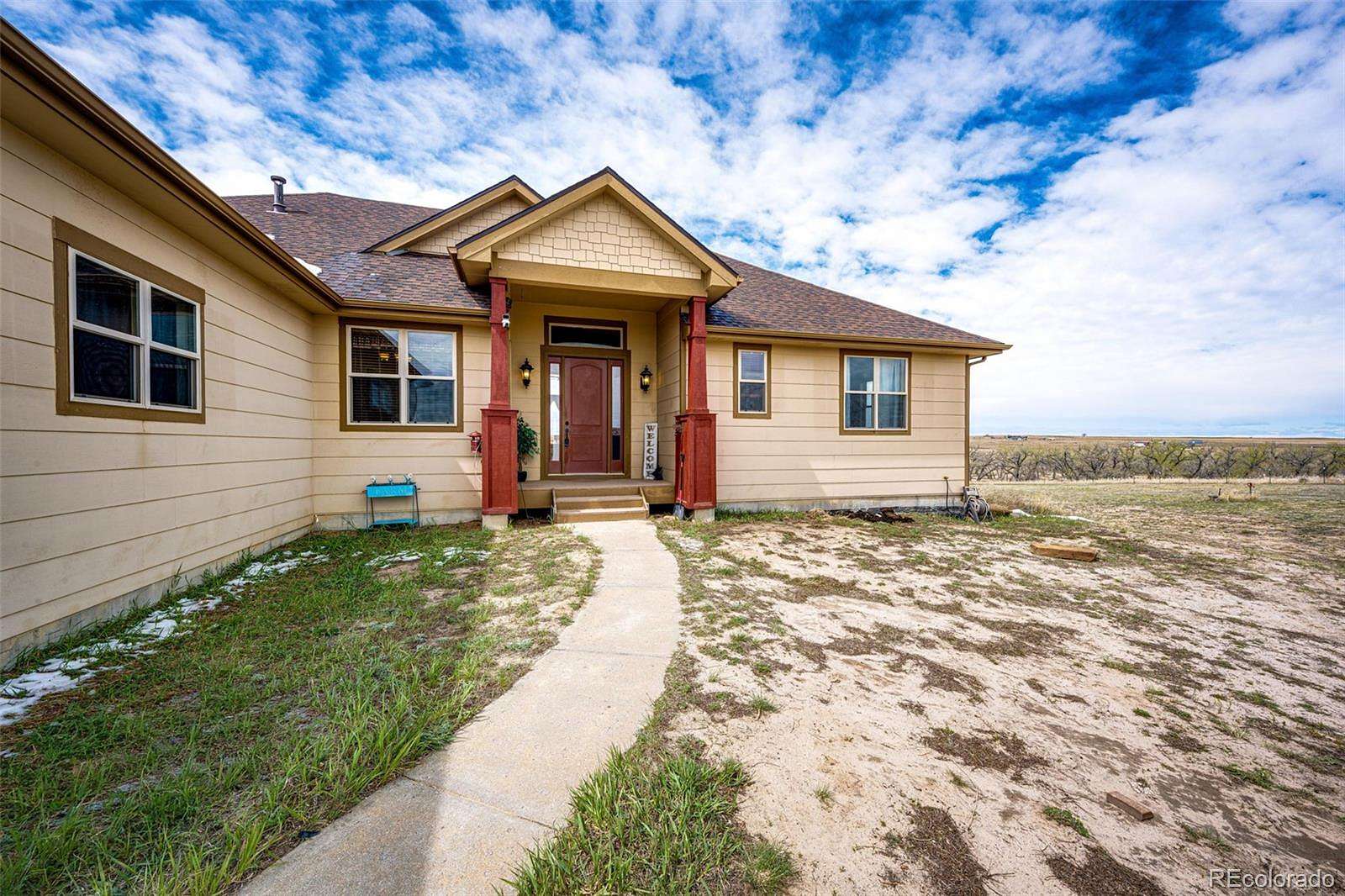 37 Acres of Agricultural Land with Home for Sale in Bennett, Colorado
