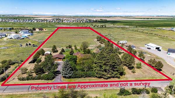 10 Acres of Land with Home for Sale in Strasburg, Colorado