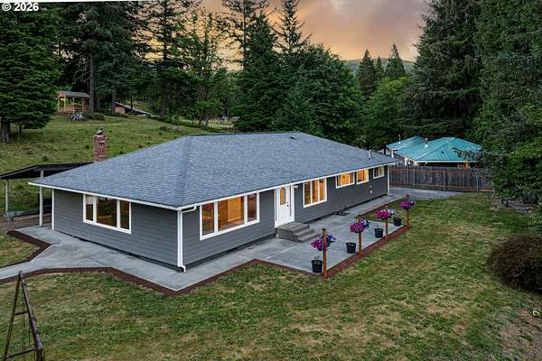 3.14 Acres of Land with Home for Sale in Ariel, Washington