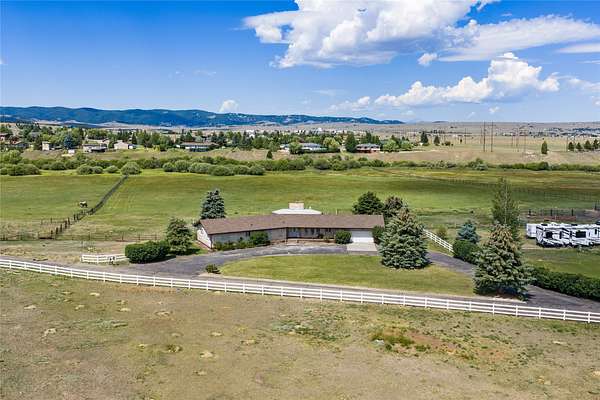 23 Acres of Agricultural Land with Home for Sale in Butte, Montana