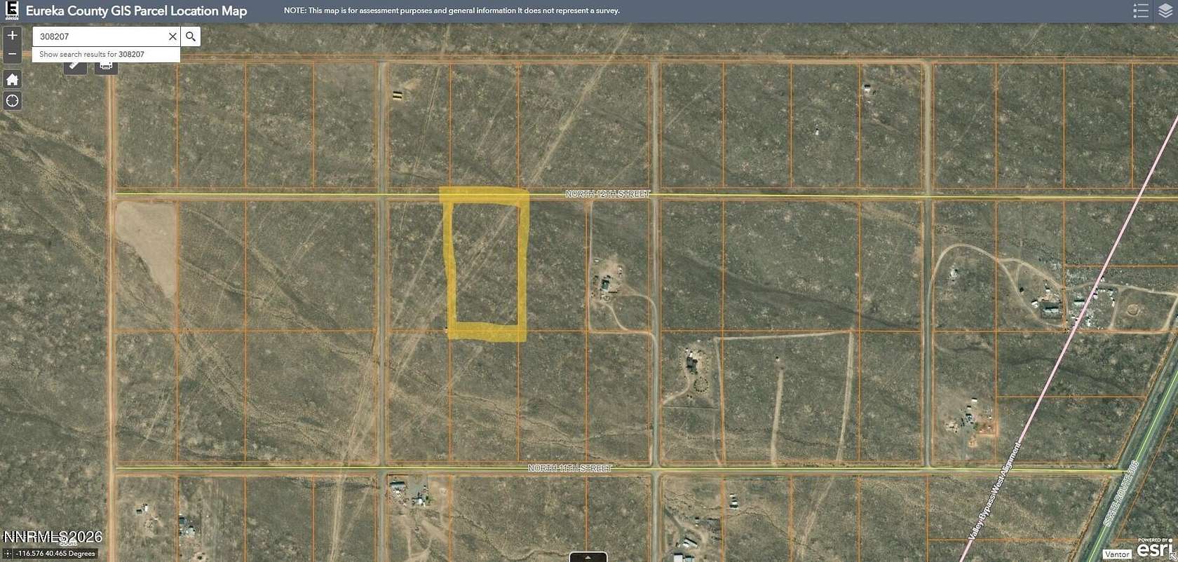 4.77 Acres of Residential Land for Sale in Crescent Valley, Nevada