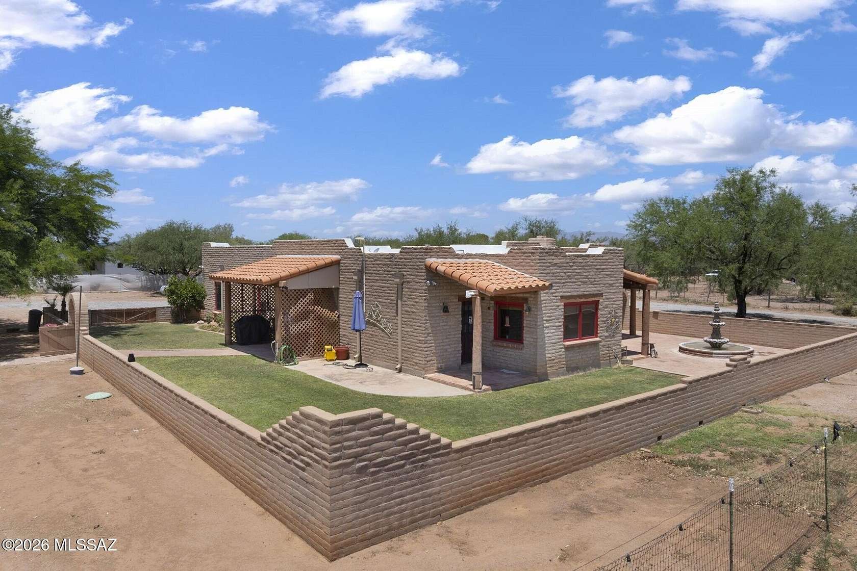 2.5 Acres of Land with Home for Sale in Amado, Arizona
