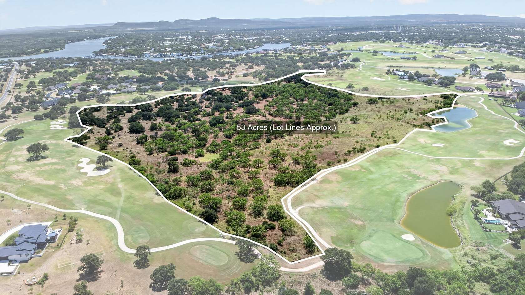 53 Acres of Land for Sale in Kingsland, Texas