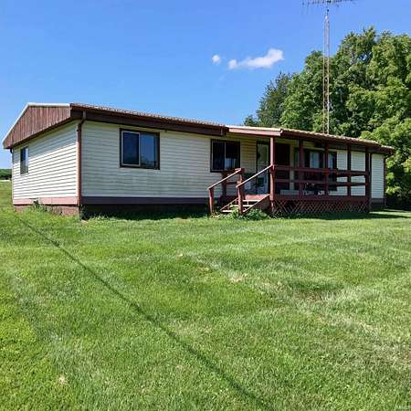 50 Acres of Land with Home for Sale in Elnora, Indiana