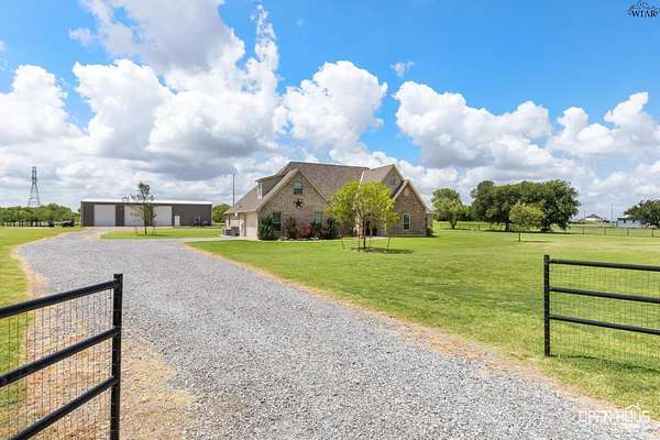 2.5 Acres of Land with Home for Sale in Wichita Falls, Texas