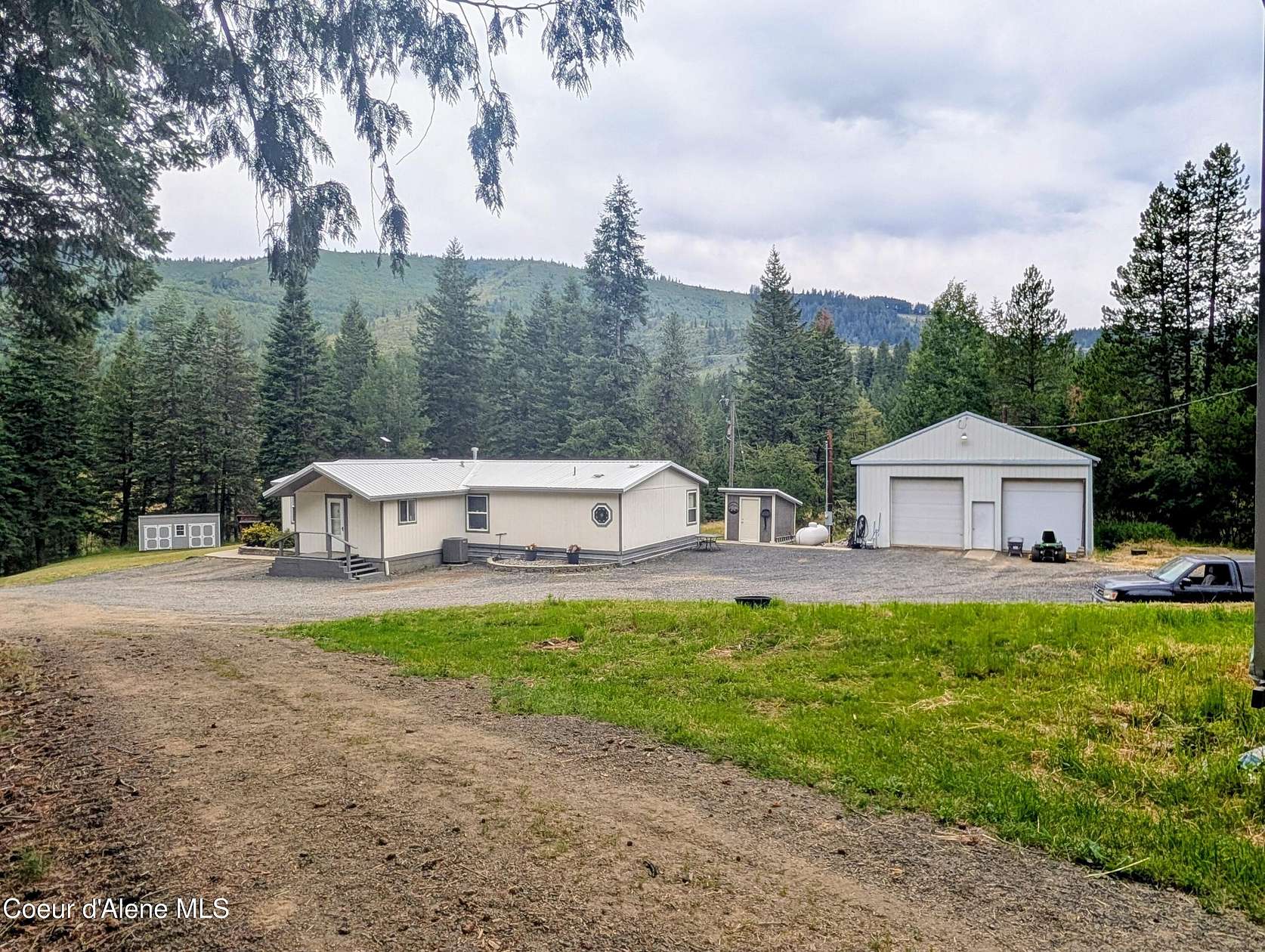 7 Acres of Land with Home for Sale in St. Maries, Idaho