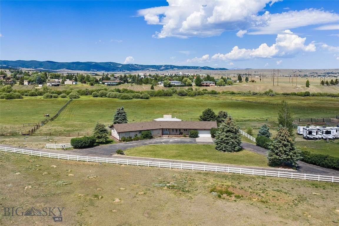 23.4 Acres of Agricultural Land with Home for Sale in Butte, Montana