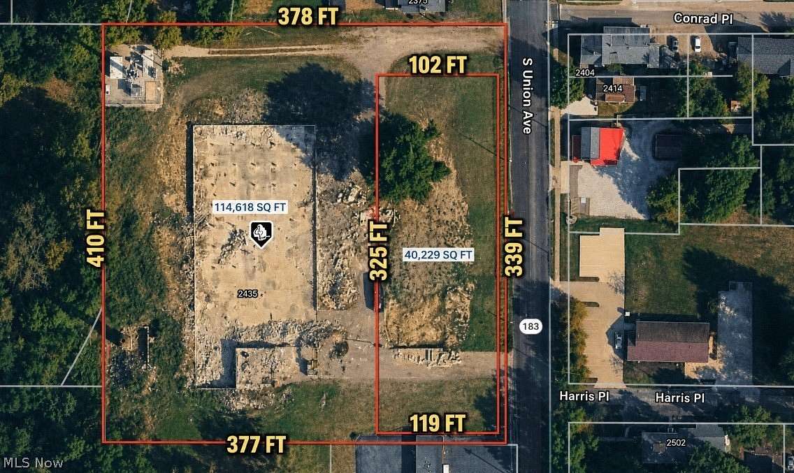 3.59 Acres of Commercial Land for Sale in Alliance, Ohio