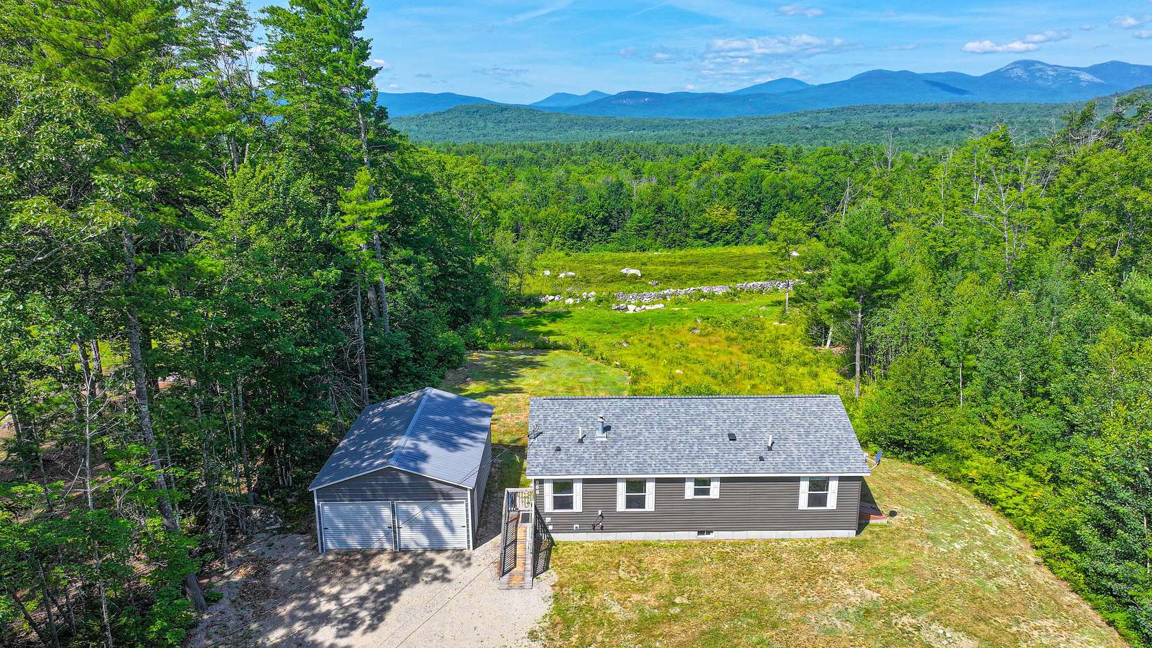 2 Acres of Land with Home for Sale in Lovell, Maine