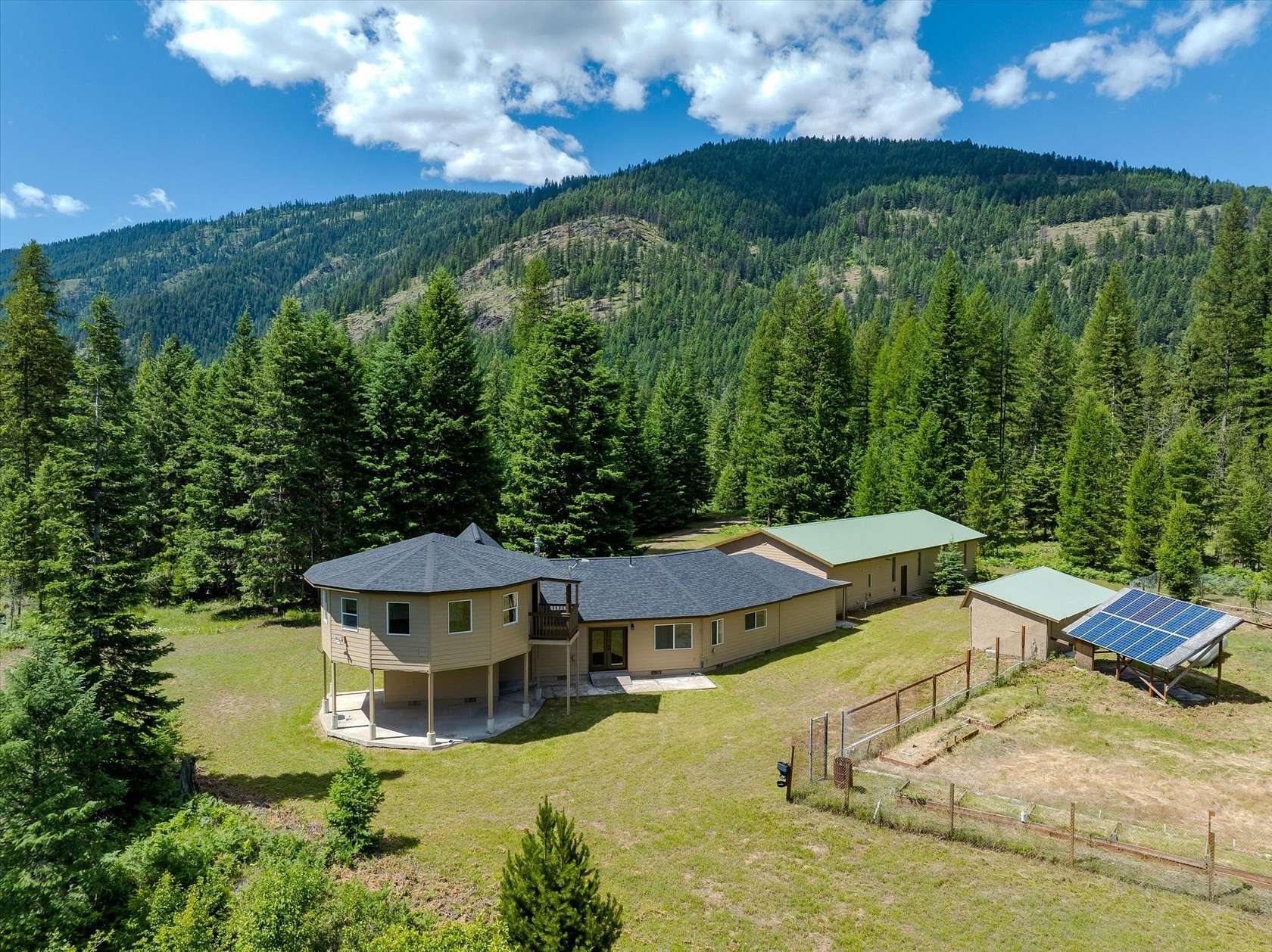 5.43 Acres of Land with Home for Sale in Troy, Montana