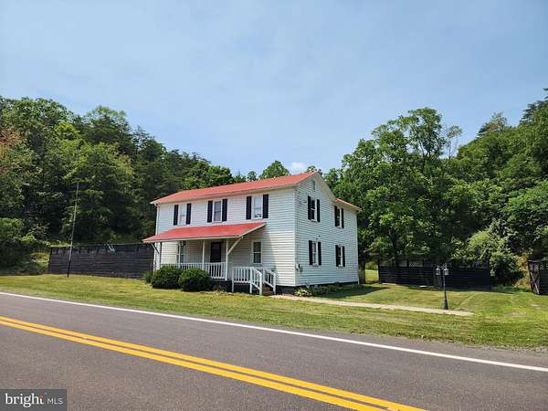 35.2 Acres of Land with Home for Sale in Purgitsville, West Virginia