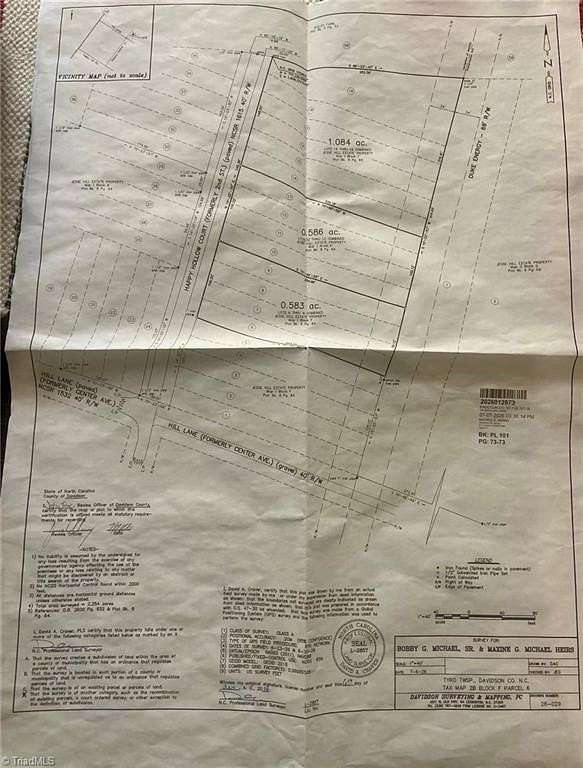 1.17 Acres of Residential Land for Sale in Lexington, North Carolina