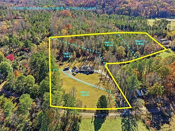 6.1 Acres of Land with Home for Sale in Canton, Georgia