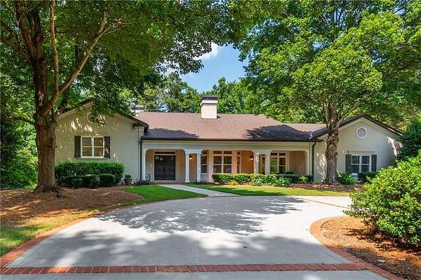 2 Acres of Land with Home for Sale in Roswell, Georgia