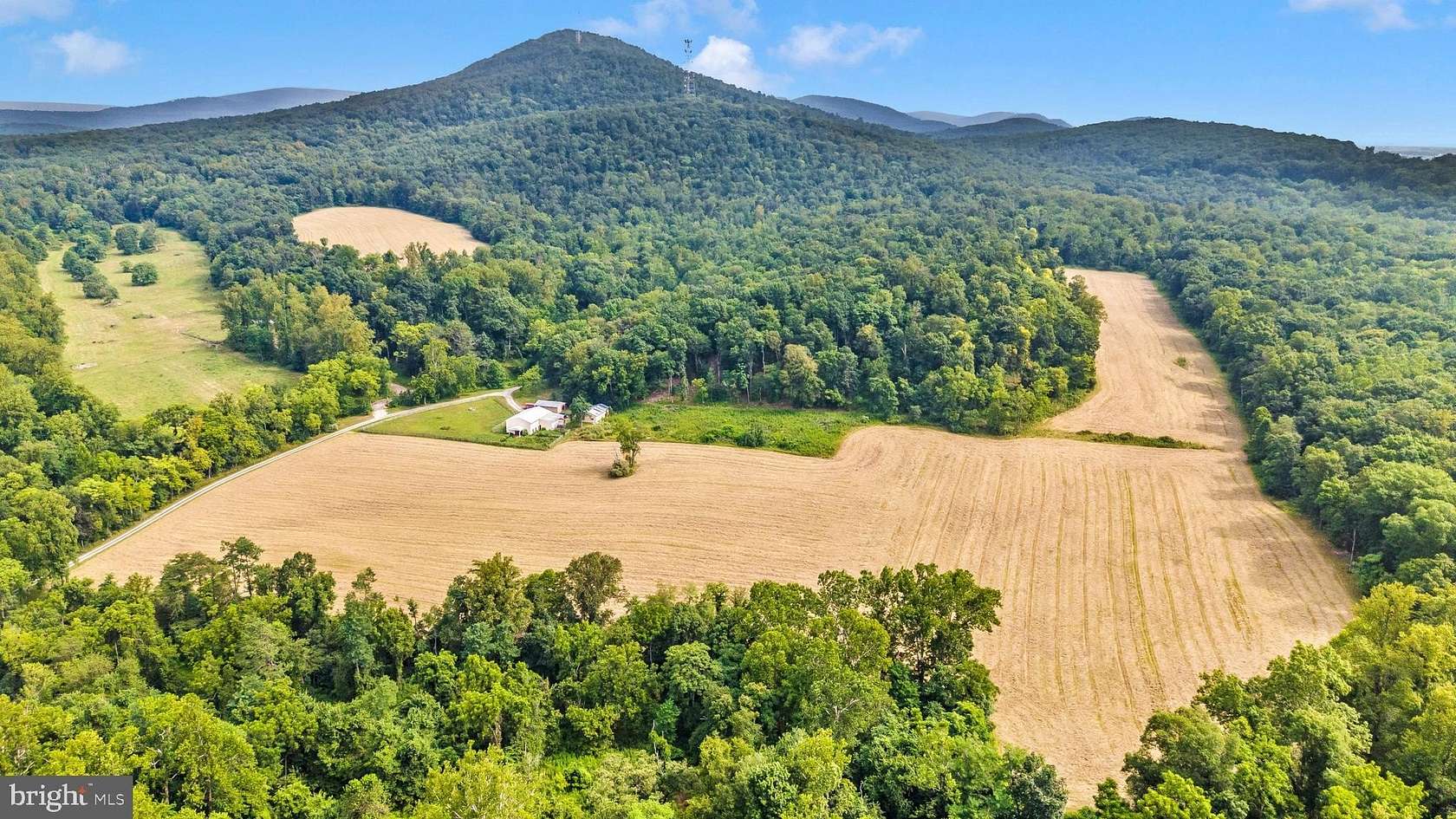 257 Acres of Land with Home for Auction in Clear Spring, Maryland