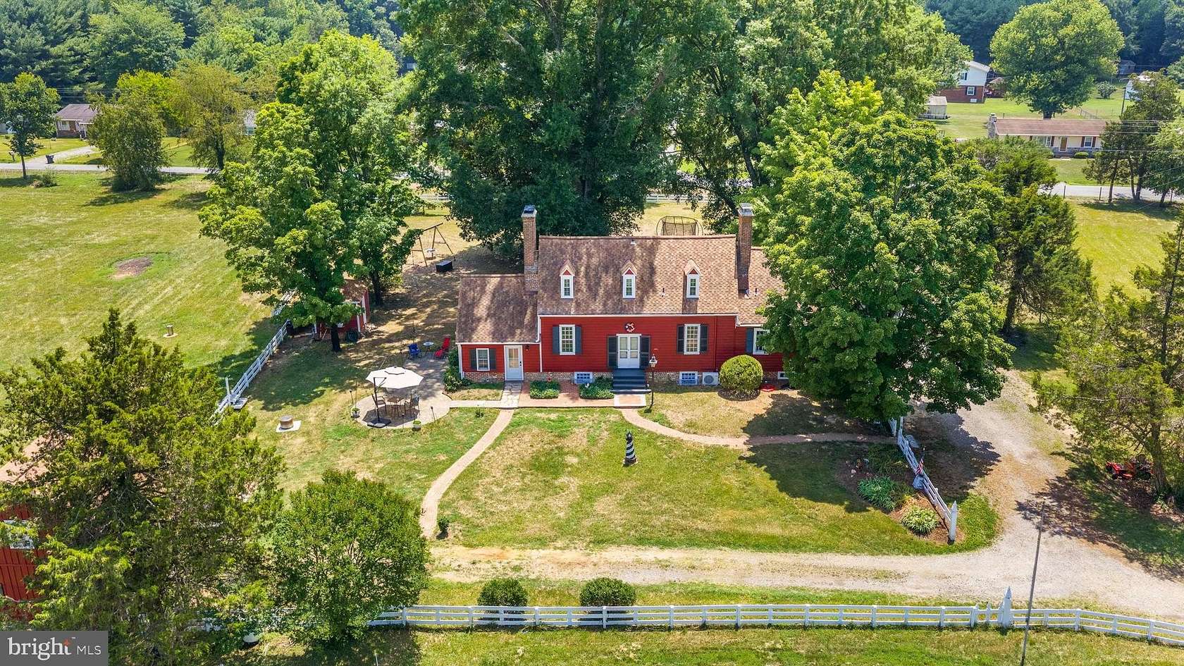 6 Acres of Land with Home for Sale in Fredericksburg, Virginia