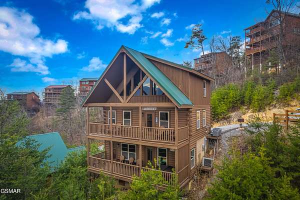 58.1 Acres of Recreational Land with Home for Sale in Pigeon Forge, Tennessee
