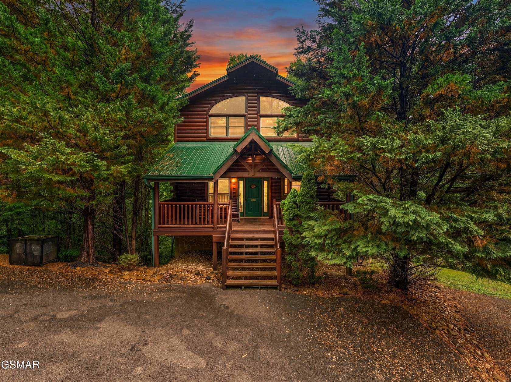 63.4 Acres of Land with Home for Sale in Gatlinburg, Tennessee