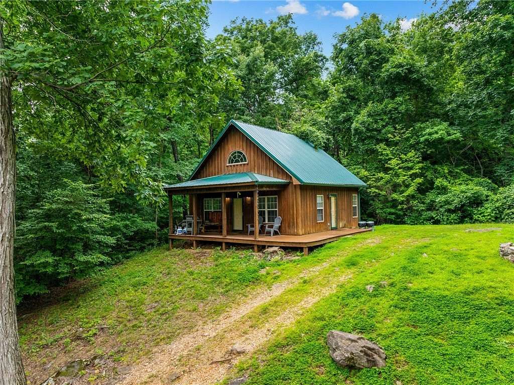 6.29 Acres of Land with Home for Sale in Jasper, Arkansas