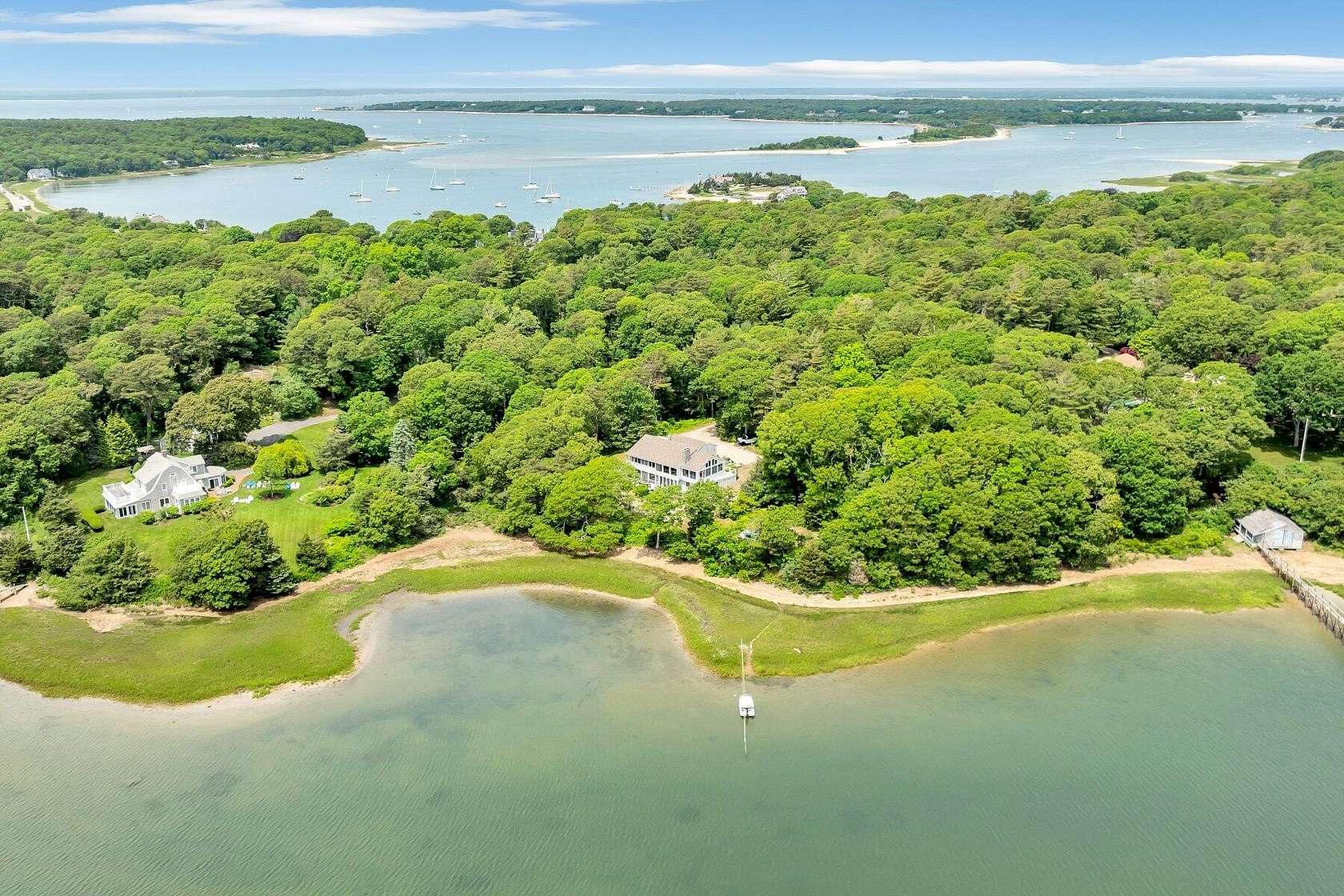 3.3 Acres of Land with Home for Sale in Cataumet, Massachusetts