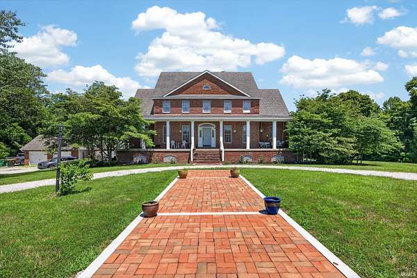 5 Acres of Land with Home for Sale in Gosport, Indiana